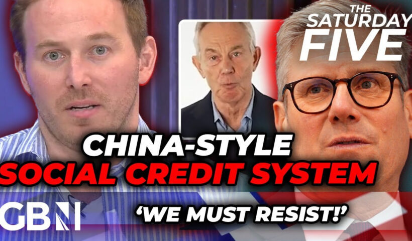 Starmer's 'SOCIAL CREDIT system': Tony Blair's CHILLING vow on surveillance sparks calls to RESIST