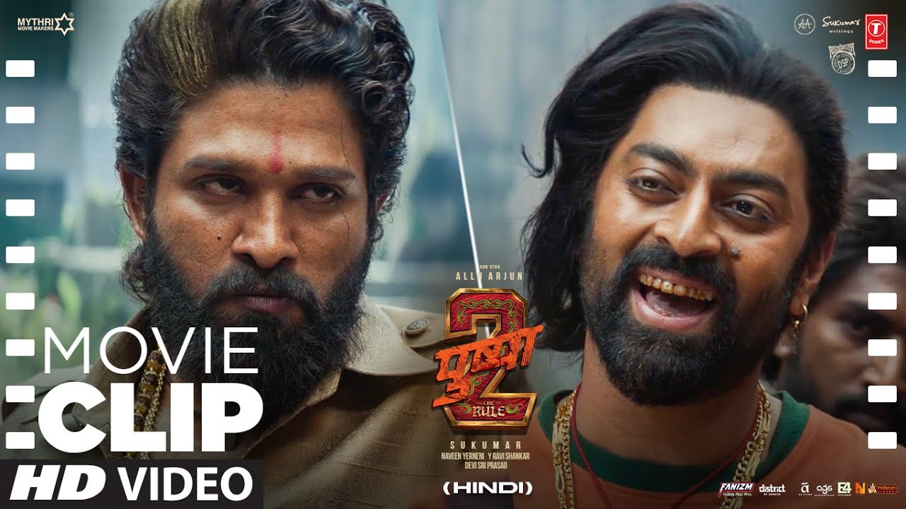 PUSHPA 2: "Kidnappers Beat Pushpa🥲 Brutually! " | Allu Arjun | | Movie Dialogue Clip