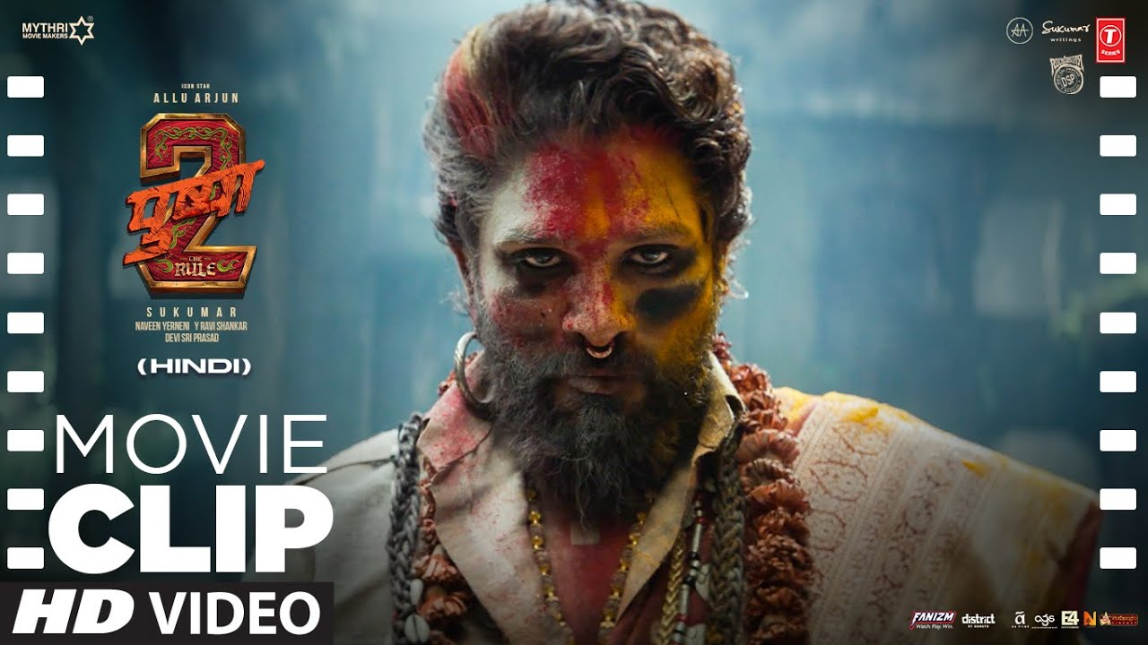 PUSHPA 2: "The Rage Of Pushpa🔥🔥 - Iconic Scene🩸" | Allu Arjun | Movie Dialogue Clip