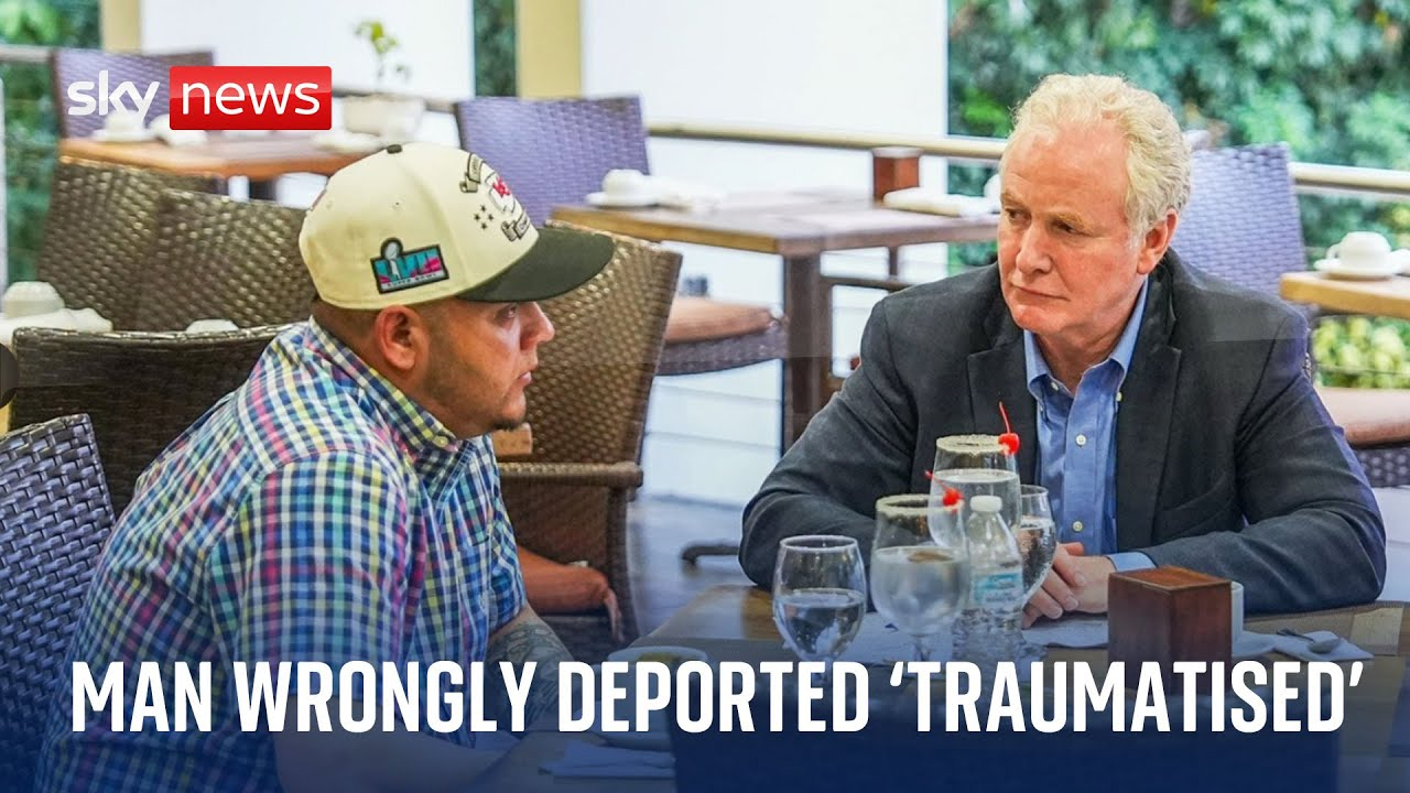 Man wrongly deported to El Salvador 'traumatised' by mega-prison