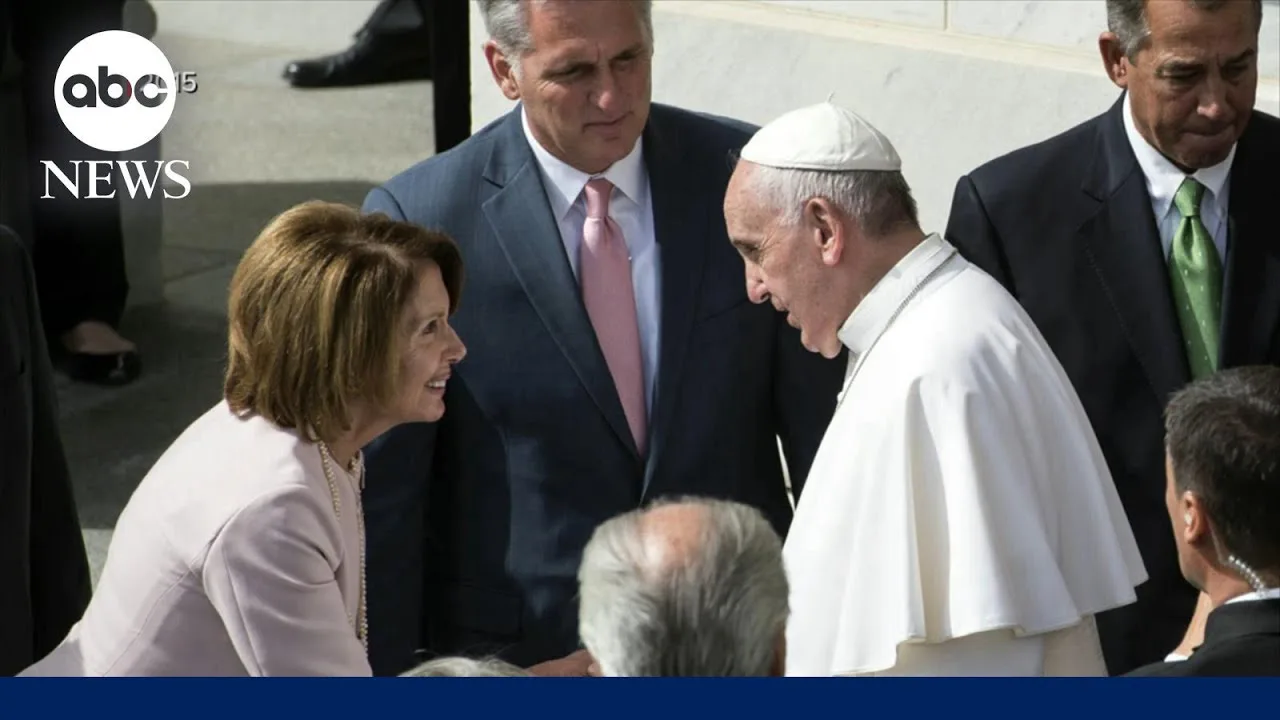 Speaker Nancy Pelosi: Passing of Pope Francis is 'personally devastating'