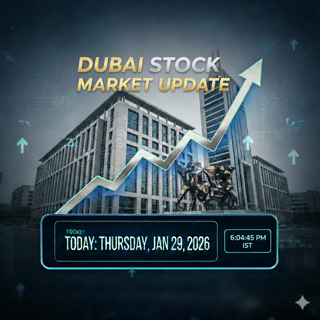 🇦🇪 Dubai Market Update – Thursday, 29 January 2026 📅📊